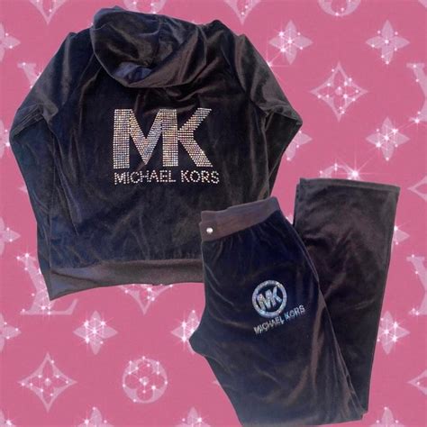 michael kors velour set